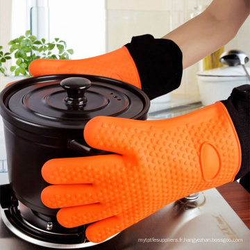 Gants en silicone cuisine gants de cuisson micro-ondes